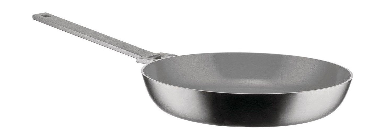 [product_category]-Alessi Convivio Frying Pan With A Long Handle, ø 24 Cm-Alessi-8003299478088-DC110/24-ALE-1