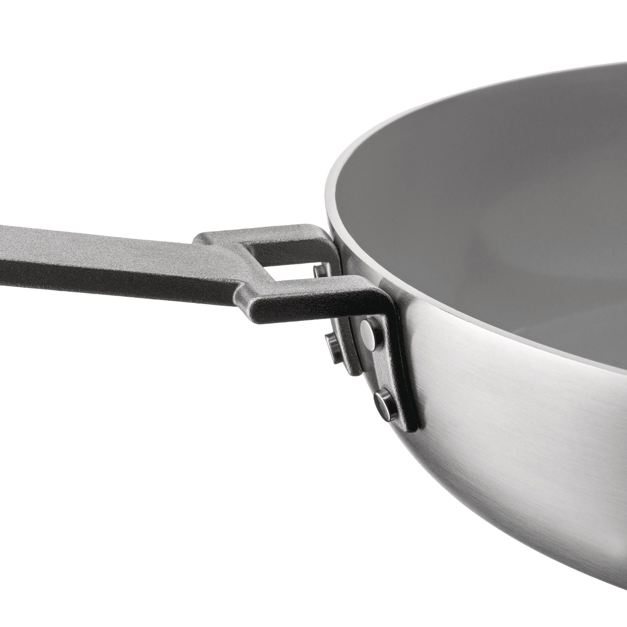 [product_category]-Alessi Convivio Frying Pan With A Long Handle, ø 24 Cm-Alessi-8003299478088-DC110/24-ALE-2
