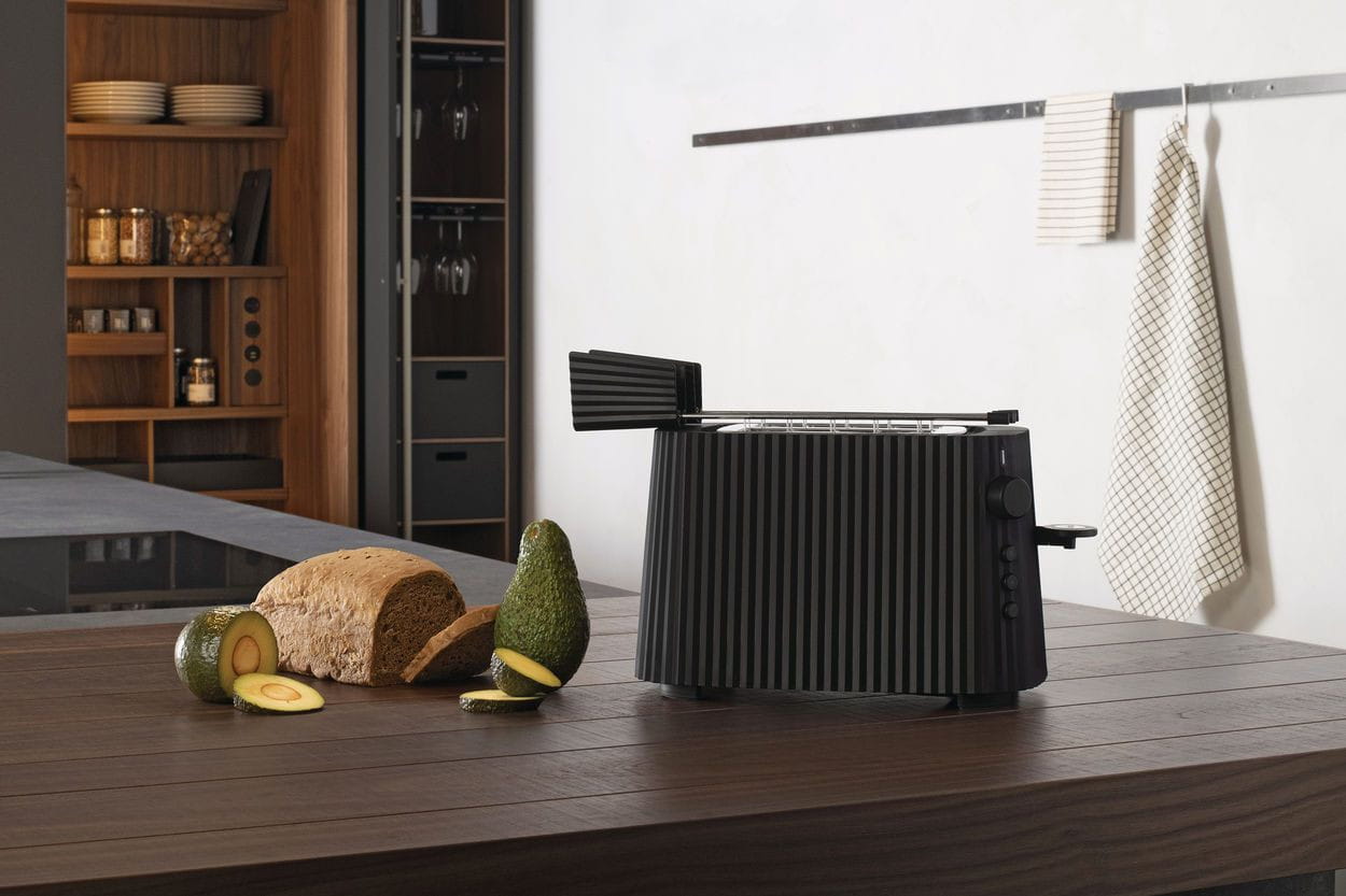 [product_category]-Alessi Pleated Toaster, Black-Alessi-8003299446582-MDL08 B-ALE-4