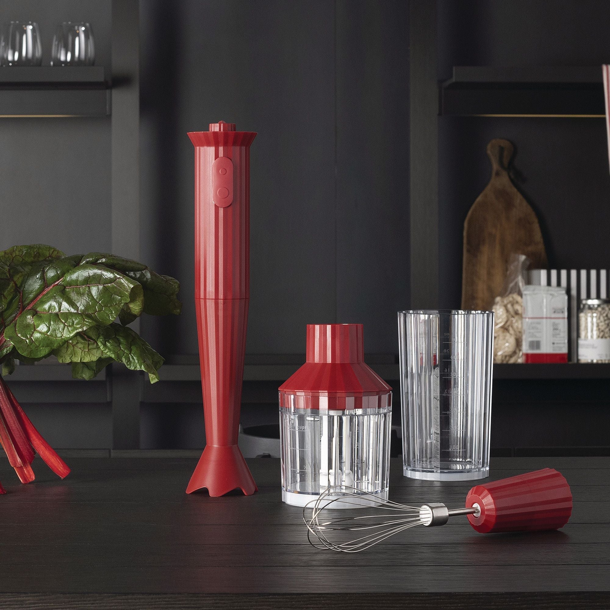 [product_category]-Alessi Plissé Hand Blender Set, Red-Alessi-8003299446872-MDL10S R-ALE-2