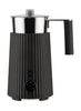 Alessi Plissé Pulcina Milk Frader 350 ml, zwart