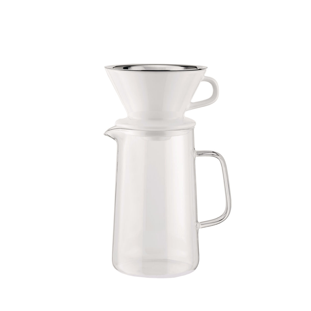 [product_category]-Alessi Slow Coffee, Accessories For Coffee Grinder (Jug + Net Filer + Filter Holder)-Alessi-8003299475476-KT01S1-ALE-1