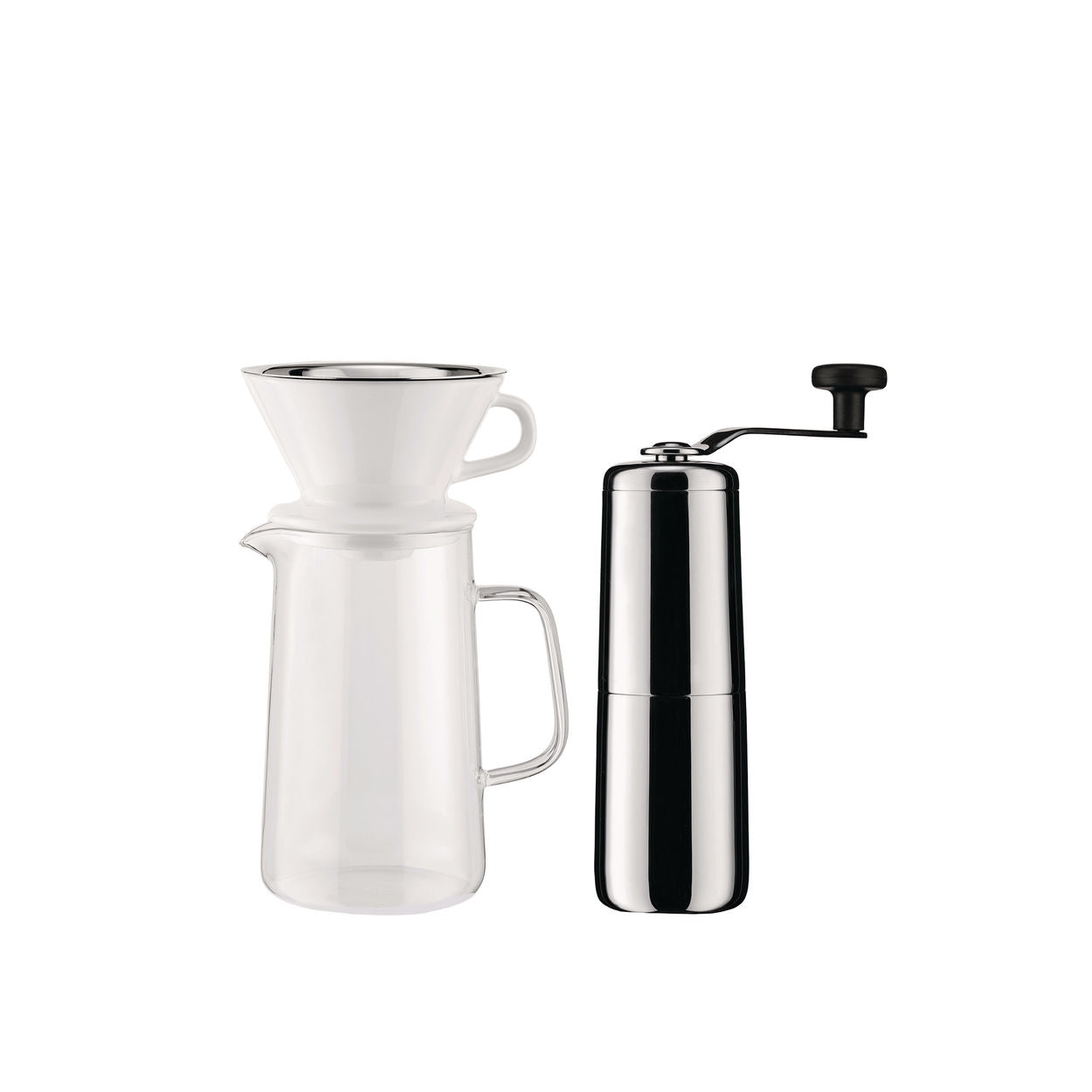 [product_category]-Alessi Slow Coffee Set, Grinder + Jug + Net Filter + Filter Holder-Alessi-8003299475483-KT01SET-ALE-1
