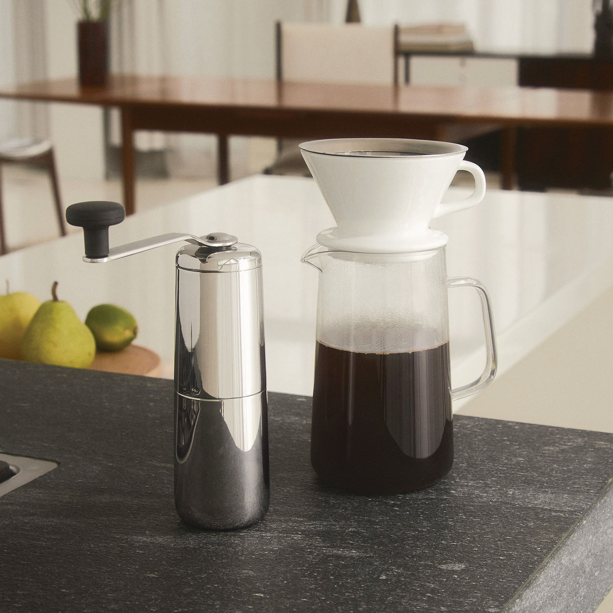 [product_category]-Alessi Slow Coffee Set, Grinder + Jug + Net Filter + Filter Holder-Alessi-8003299475483-KT01SET-ALE-3