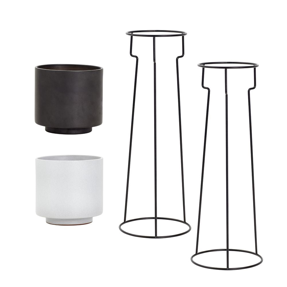 [product_category]-Andersen Furniture A Plant Flowerpot Hxø 12x13,3 Cm, Dark Grey-Andersen Furniture-5713524017984-4-250021-AND-4
