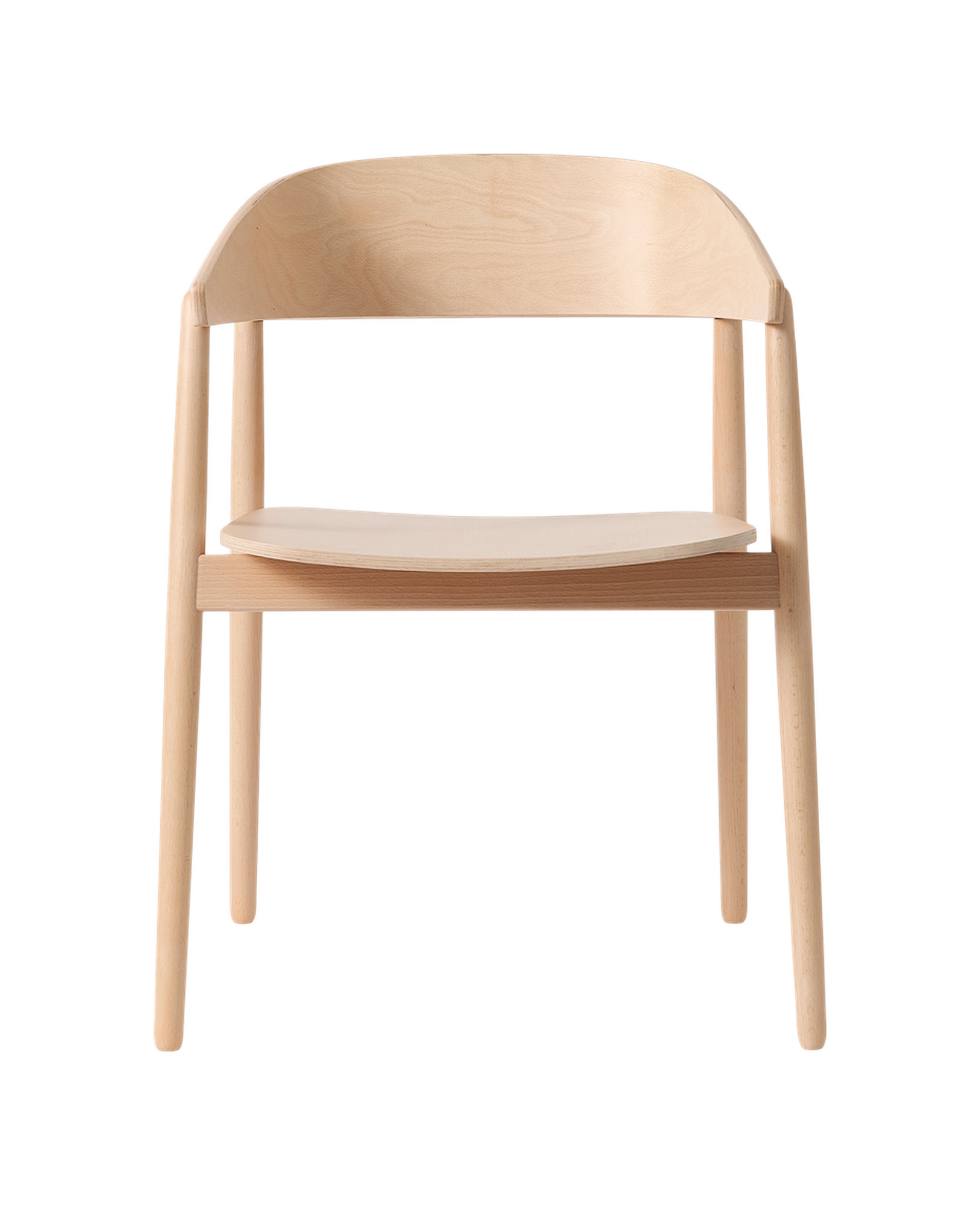 Scaun cu brațe Andersen Furniture AC2 Fag, Lac alb pigmentat 