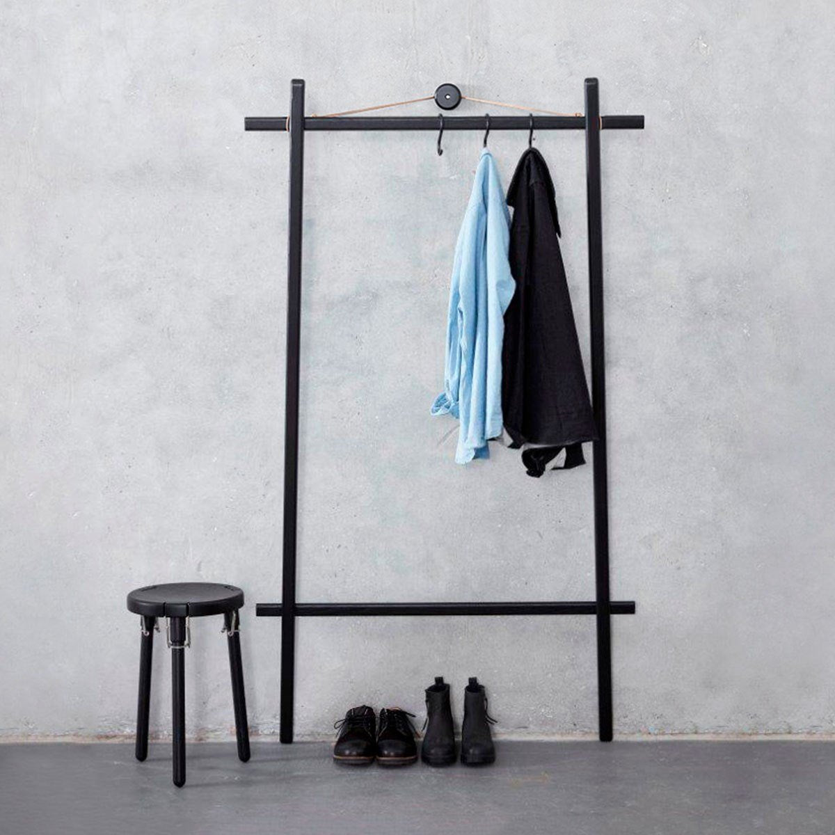 [product_category]-Andersen Furniture Coat Rack, Black Ash-Andersen Furniture-5713524000610-4-155001-AND-2
