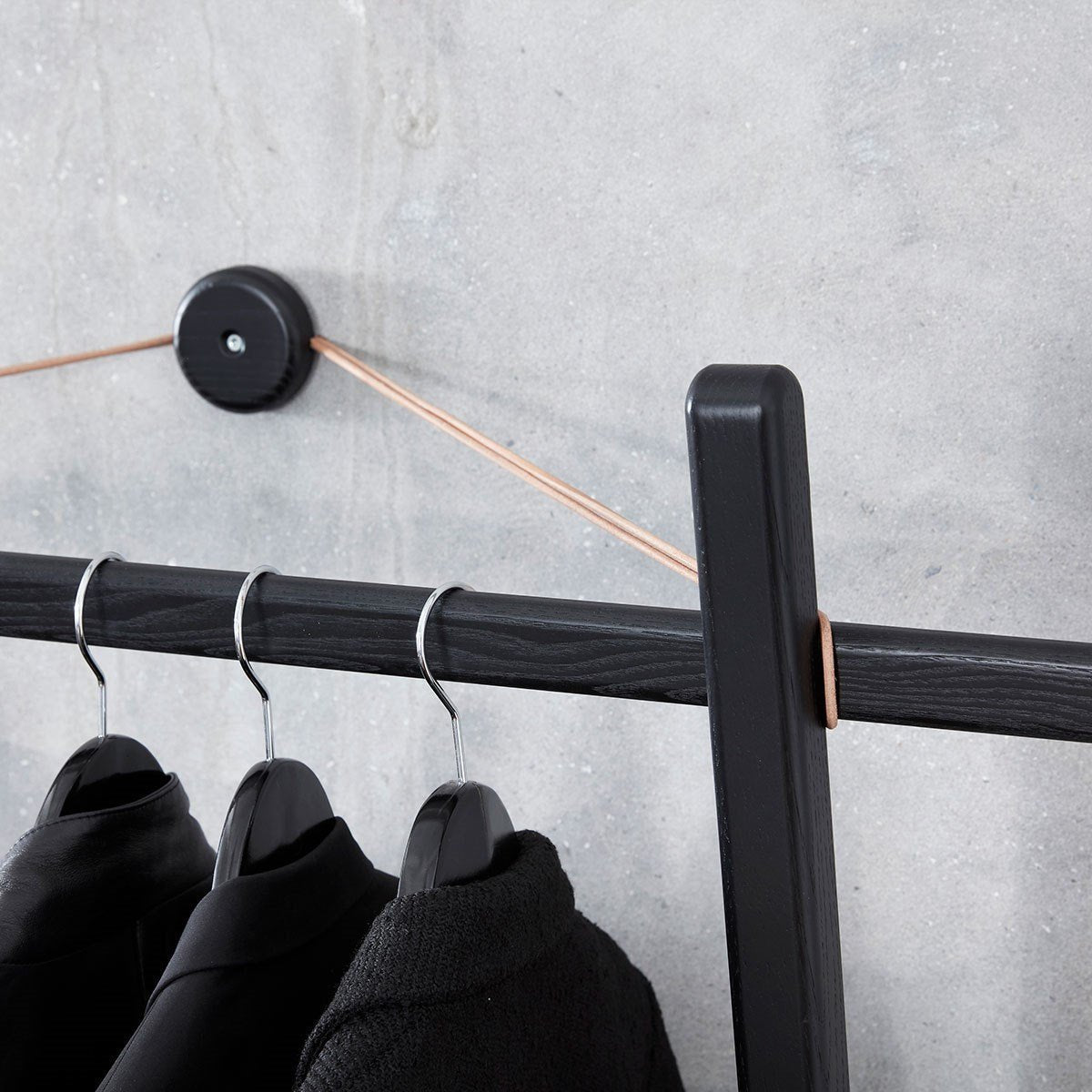 [product_category]-Andersen Furniture Coat Rack, Black Ash-Andersen Furniture-5713524000610-4-155001-AND-3