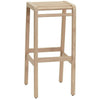 Andersen Furniture HC3 Bar Stool Oak, H 78 cm