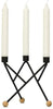 Andersen Furniture North Star Candlestick, černá, velká, velká
