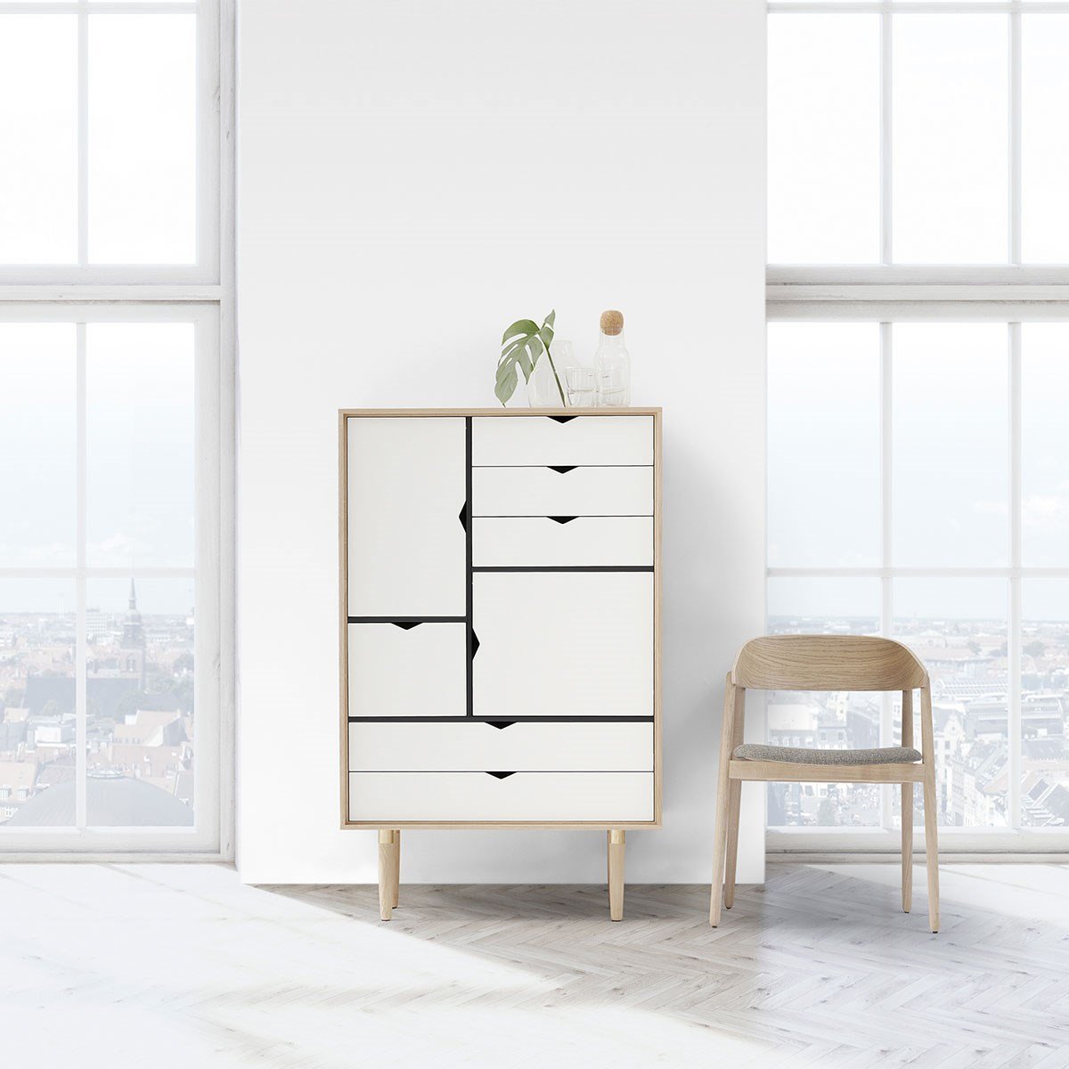 [product_category]-Andersen Furniture S5 Cabinet Soaped Oak, White Front-Andersen Furniture-5713524004069-5-515010205-AND-2