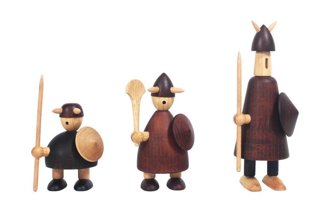 [product_category]-Andersen Furniture The Vikings Of Denmark Wooden Figure, Set Of 3-Andersen Furniture-5713524029475-4-356010-AND-1