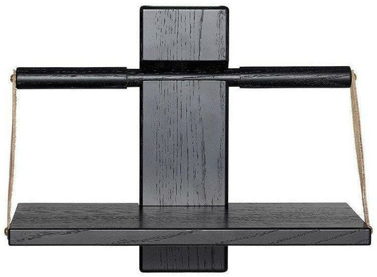 [product_category]-Andersen Furniture Wood Wall Shelf, Black Oak, Small-Andersen Furniture-5713524001198-4-178001-AND-1
