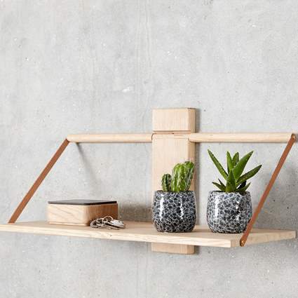 [product_category]-Andersen Furniture Wood Wall Shelf, Oak, Large-Andersen Furniture-5713524000849-4-180020-AND-2