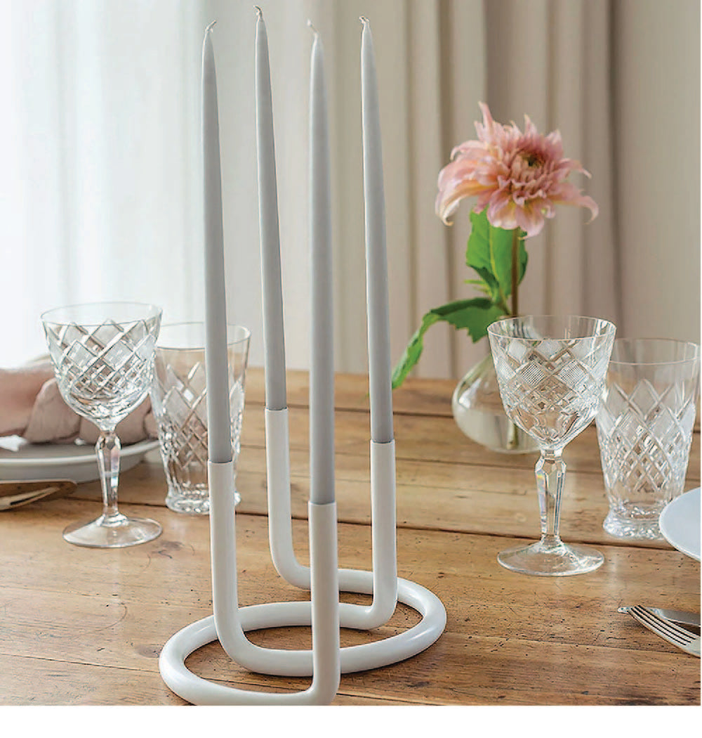[product_category]-Architectmade Candles For Gemini Candleholder (4 Pcs.), Grey-Architectmade-6353466881022-225-ARC-2