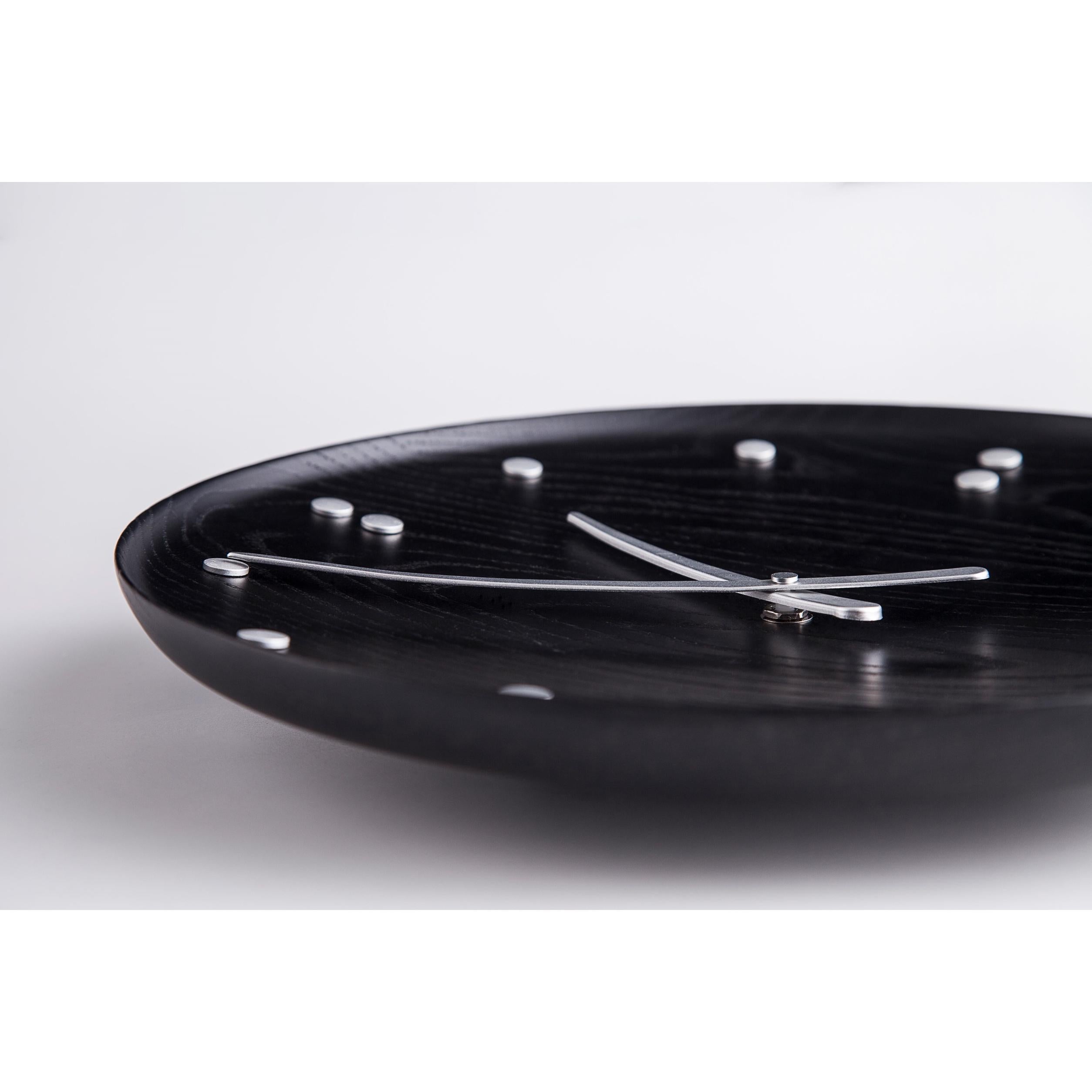 [product_category]-Architectmade Finn Juhl Wall Clock Black Ash, ø25 Cm-Architectmade-6442218637564-781-ARC-2