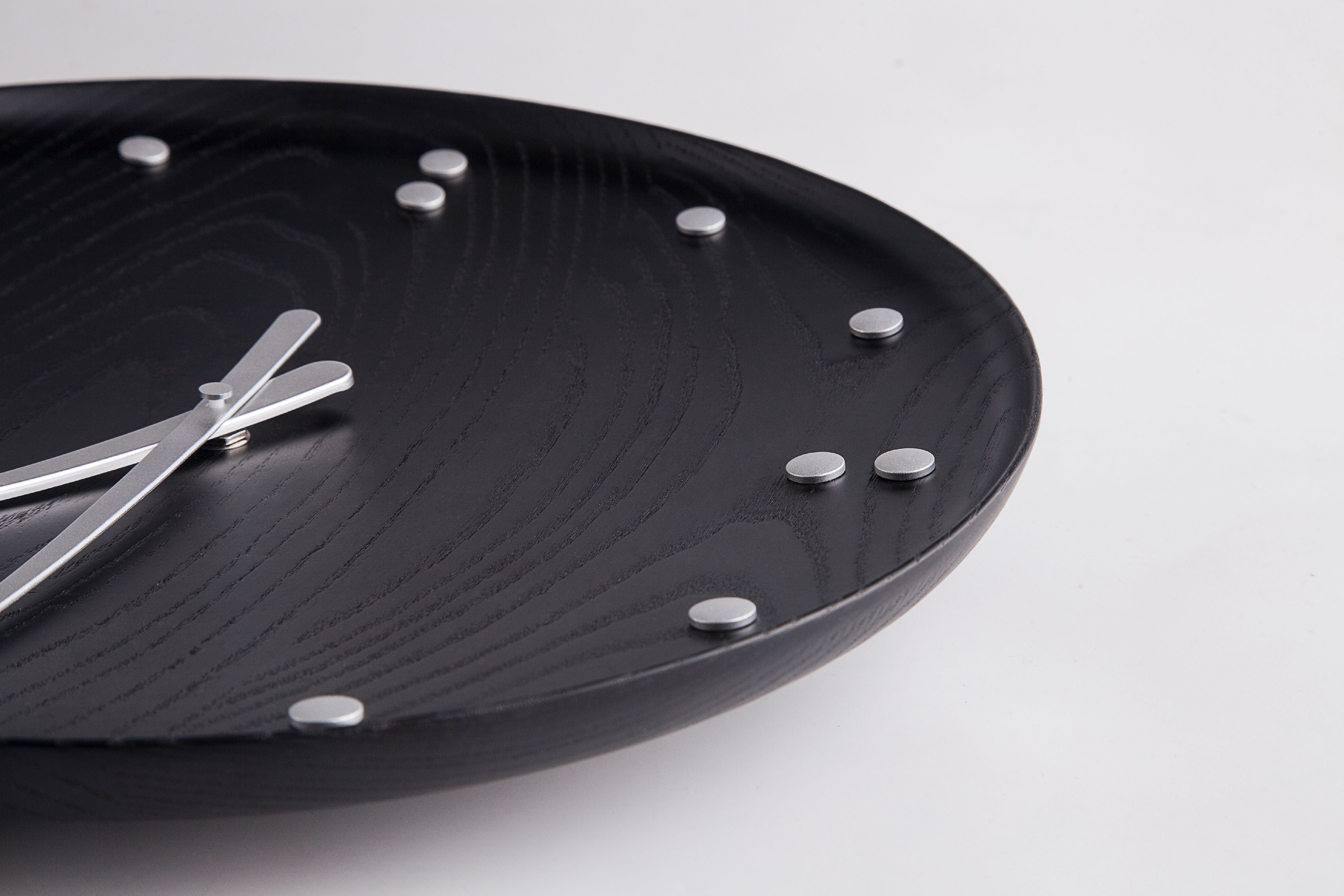 [product_category]-Architectmade Finn Juhl Wall Clock Black Ash, ø35 Cm-Architectmade-6442218637632-782-ARC-9