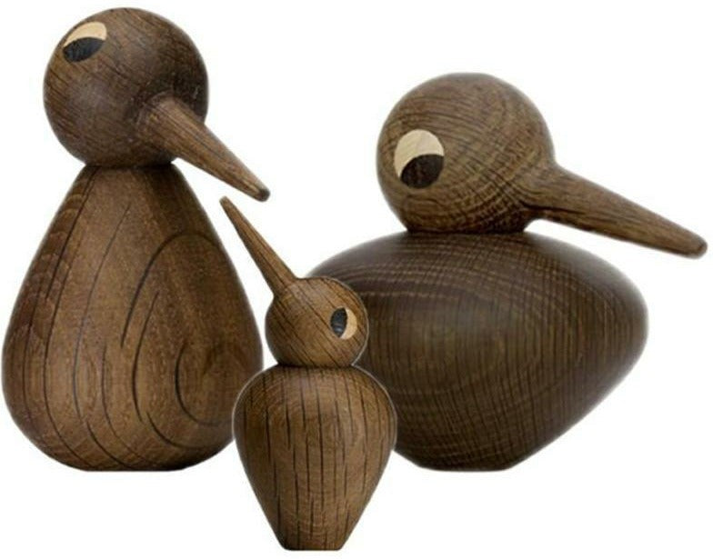 [product_category]-Architectmade Kristian Vedel Bird Family (Set With 3), Smoked Oak-Architectmade-410-ARC+420-ARC+430-ARC-1