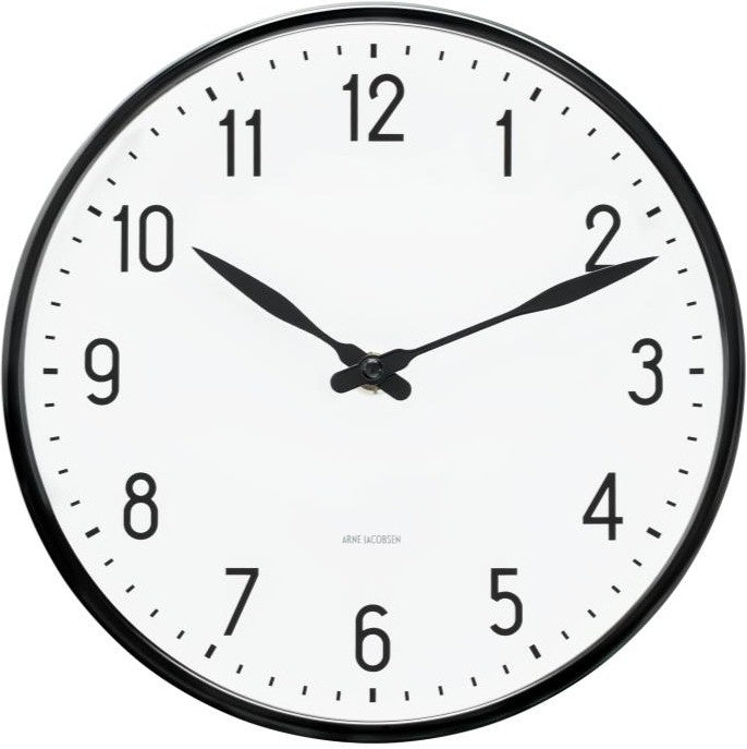 [product_category]-Arne Jacobsen Station Wall Clock, 21cm-Arne Jacobsen-5709513436331-43633-ARN-1