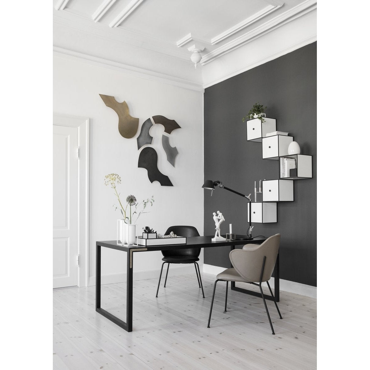 Audo Copenhagen Dveře pro rám 28, světle šedá