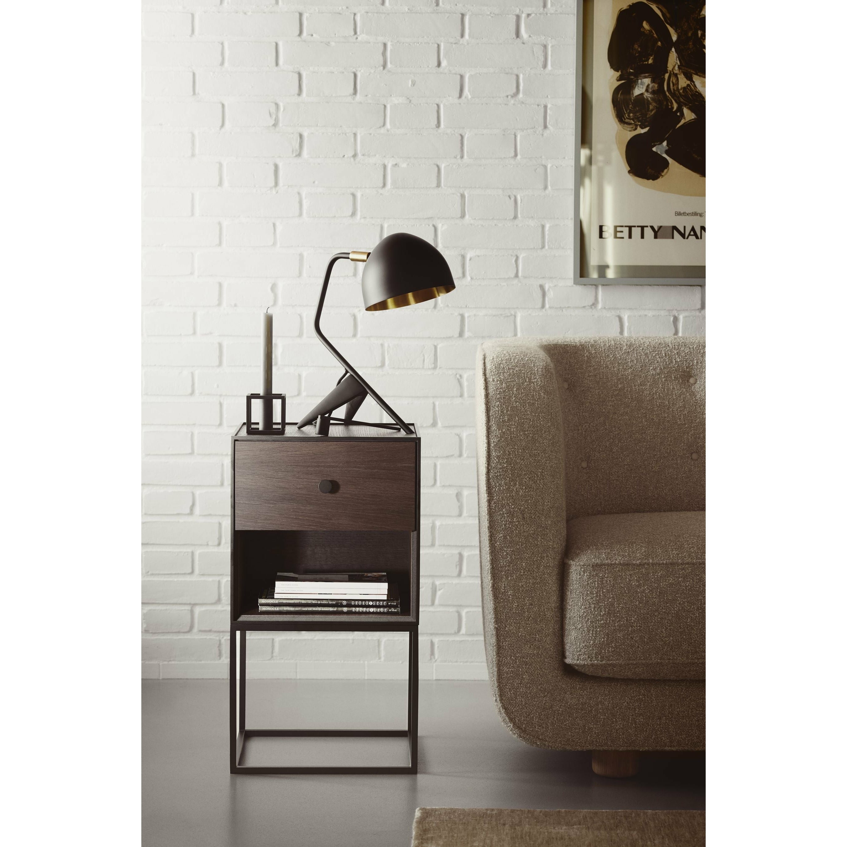 Audo Copenhagen Rám 35 modul se zásuvkou, dub