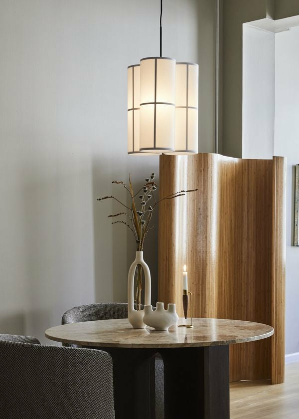 Audo Copenhagen Hashira odpružená lampa velká, bílá