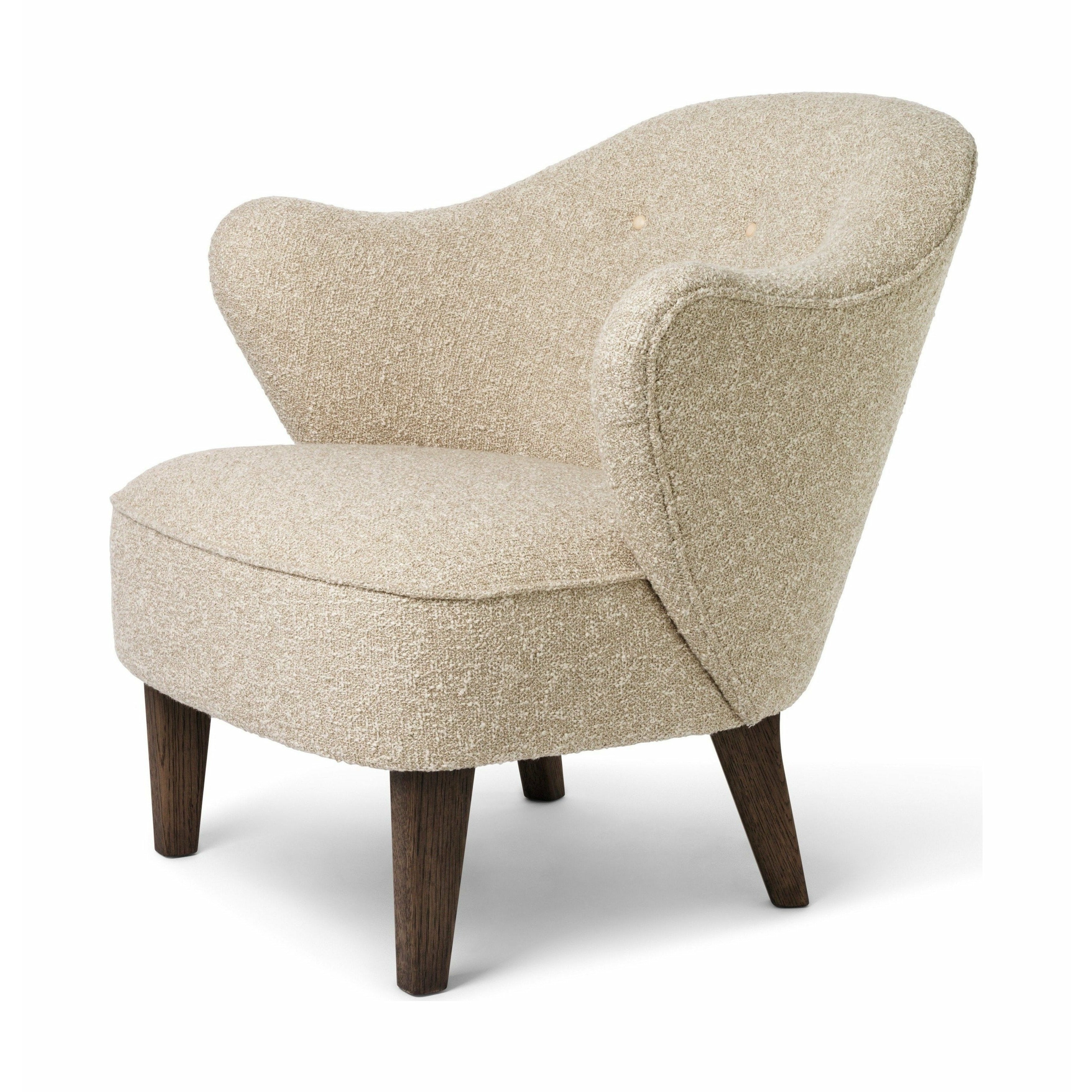 Audo Copenhagen Ingeborg Armchair Buttons Vegetal, Sacho Zero 1/Smoked Oak