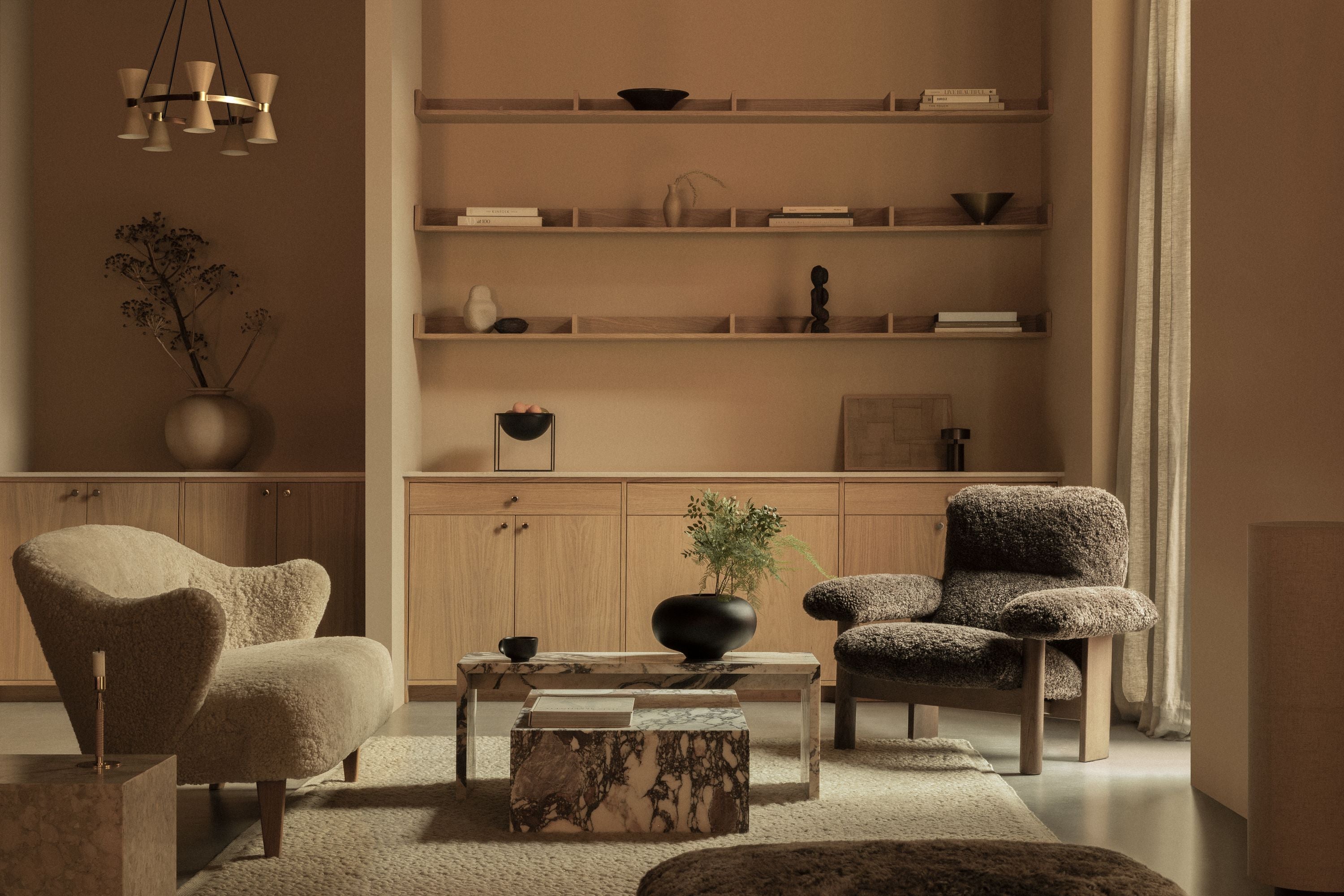 [product_category]-Audo Copenhagen Ingeborg Armchair With Footstool, Moonlight Lambskin/Smoked Oak-Audo Copenhagen-570000-590000-BYL-6