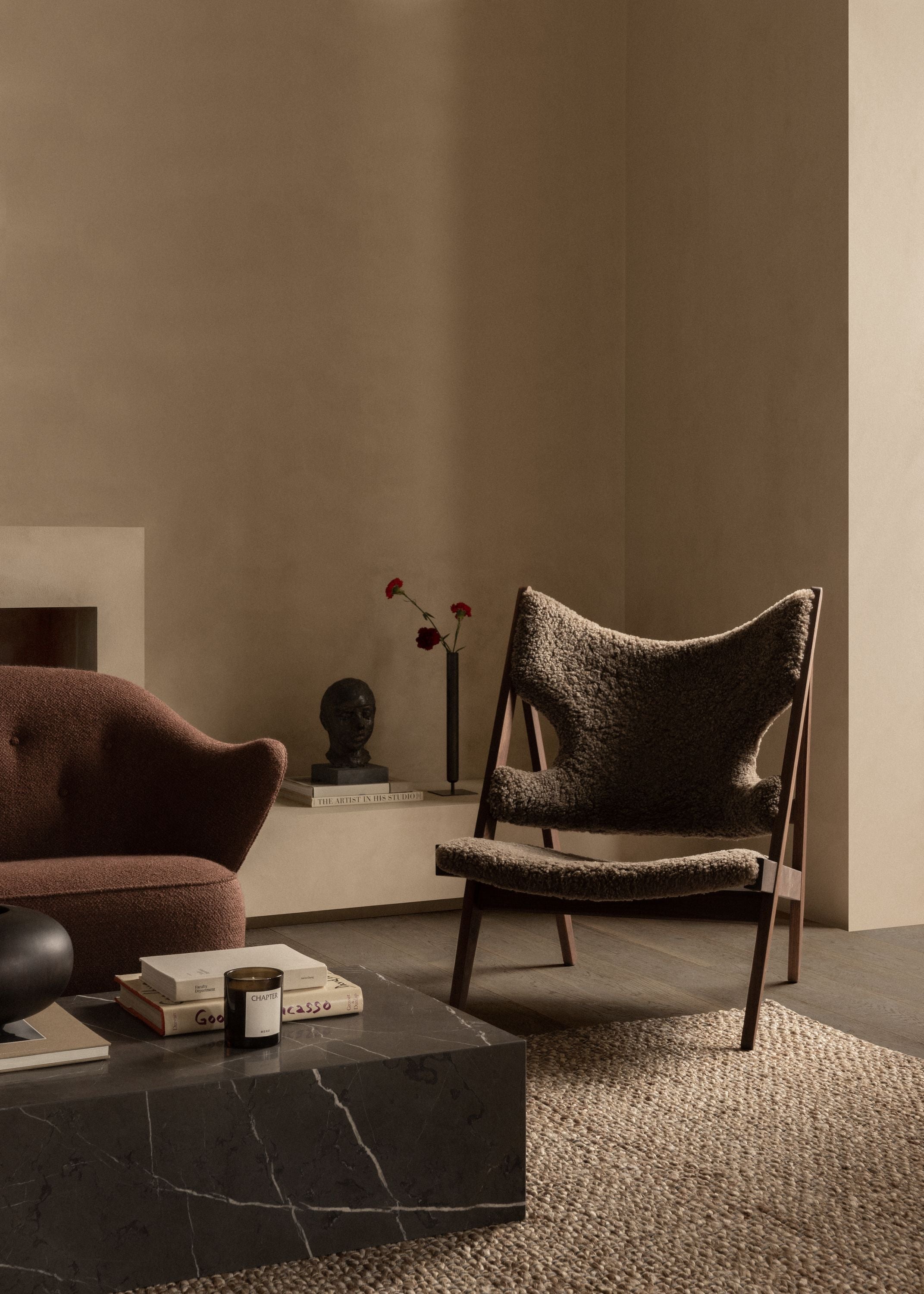 [product_category]-Audo Copenhagen Ingeborg Armchair With Footstool, Moonlight Lambskin/Smoked Oak-Audo Copenhagen-570000-590000-BYL-8