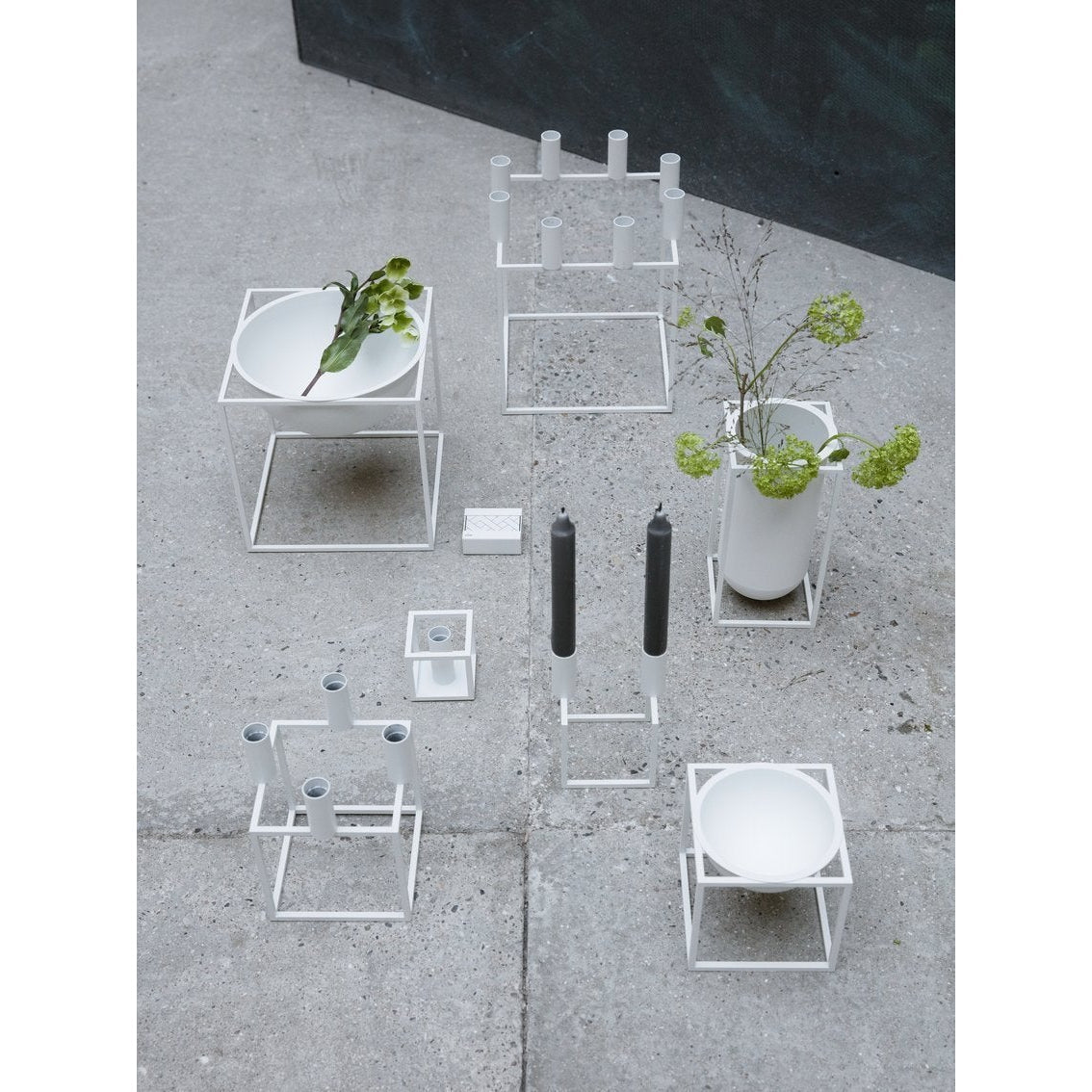 Audo Copenhagen Kryt Matchbox, chladná šedá