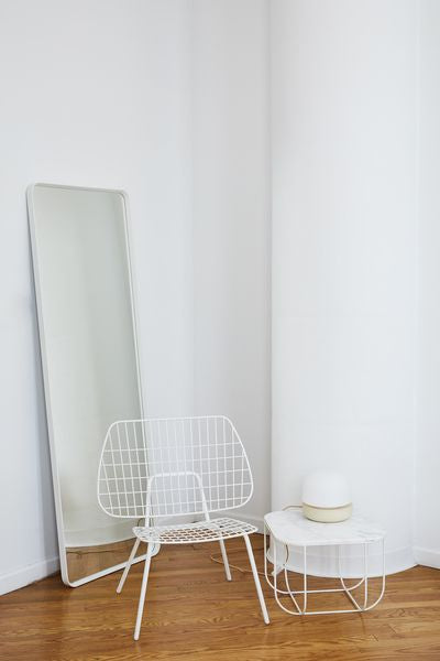 Audo Copenhagen WM String Seat Cushion Outdoor/Lounge, tmavě šedá