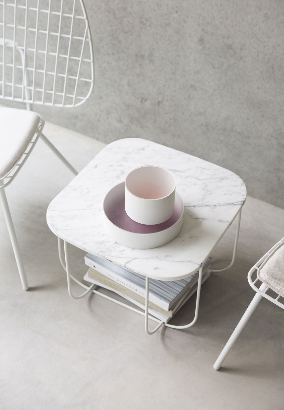 Audo Copenhagen WM String Seat Cushion Outdoor/Lounge, tmavě šedá