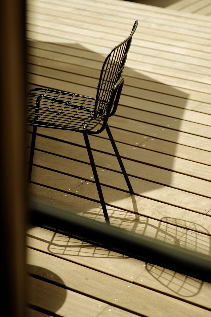 Audo Copenhagen WM String Seat Cushion Outdoor/Lounge, tmavě šedá