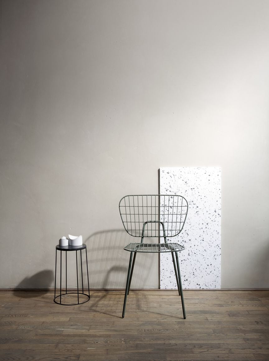 Audo Copenhagen WM String Seat Cushion Outdoor/Lounge, tmavě šedá