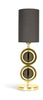 Autentické modely Art Deco Circle Lamp Circular Double Gold
