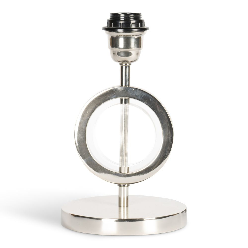 [product_category]-Authentic Models Art Deco Circle Lamp Circular Single, Silver-Authentic Models-781934585978-SL084-AUT-2
