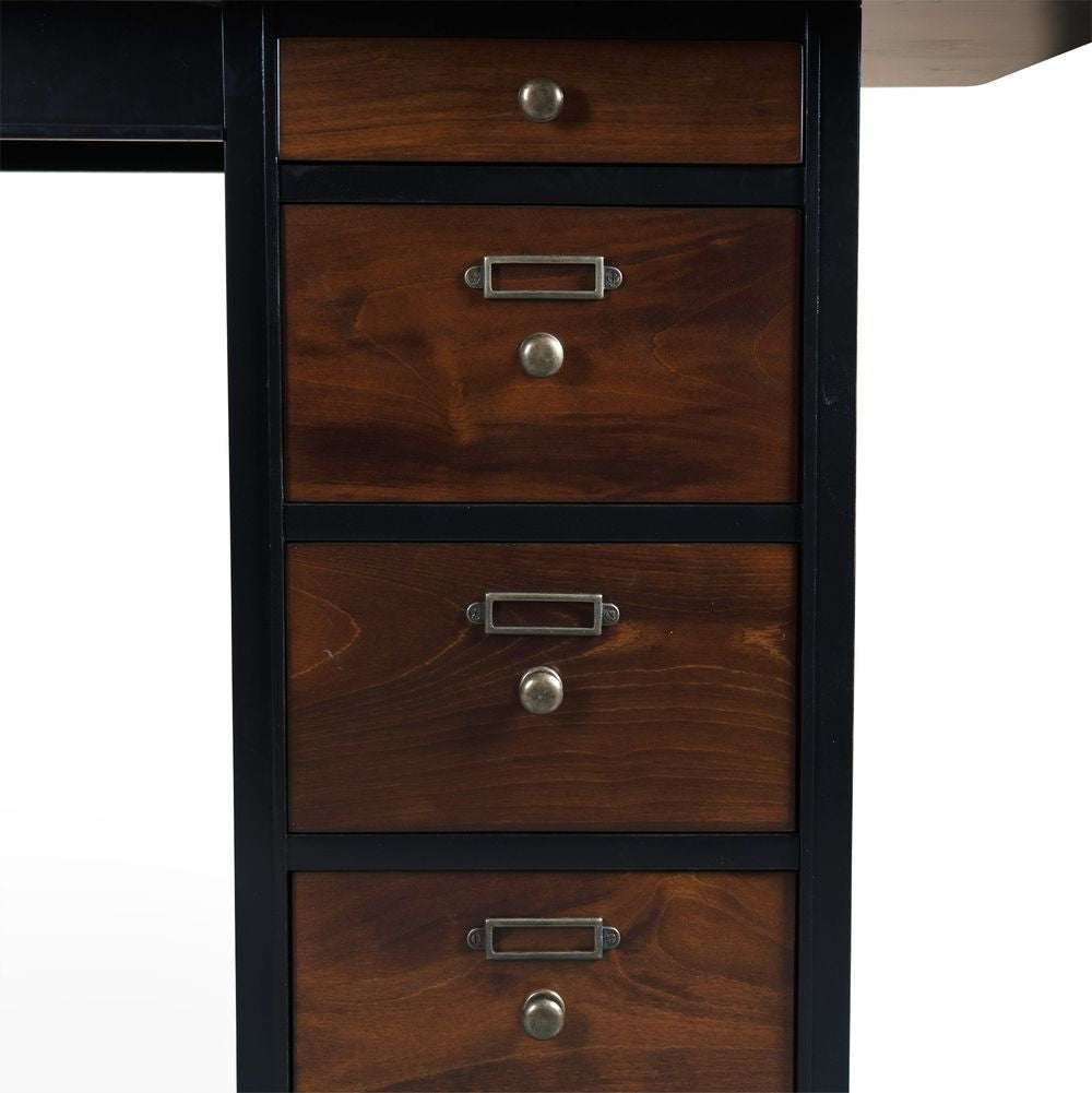 [product_category]-Authentic Models Captain's Desk Lx H 170x78, Black-Authentic Models-781934549024-MF014-AUT-3