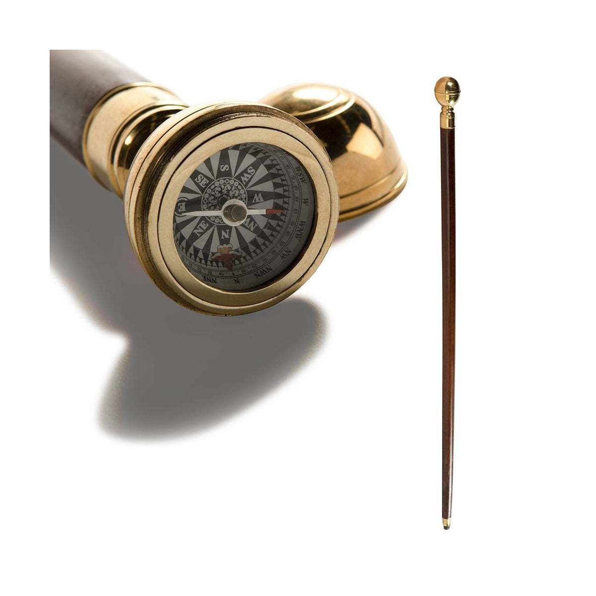 [product_category]-Authentic Models Captain's Walking Stick With Compass-Authentic Models-781934112204-WS002-AUT-1