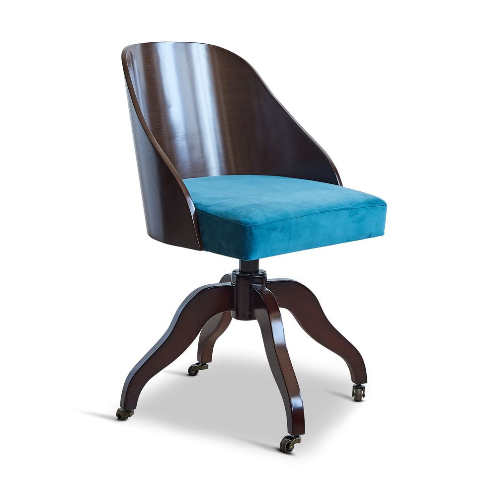 [product_category]-Authentic Models Desk Chair Bowl Shaped Backrest, Green-Authentic Models-781934586494-MF404G-AUT-2