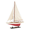 Autentické modely Endeavour L60 Pailing Ship Model, červená/bílá