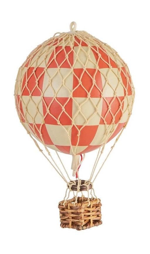 [product_category]-Authentic Models Floating The Skies Balloon Model, Check Red, ø 8.5 Cm-Authentic Models-781934584360-AP160CR-AUT-1