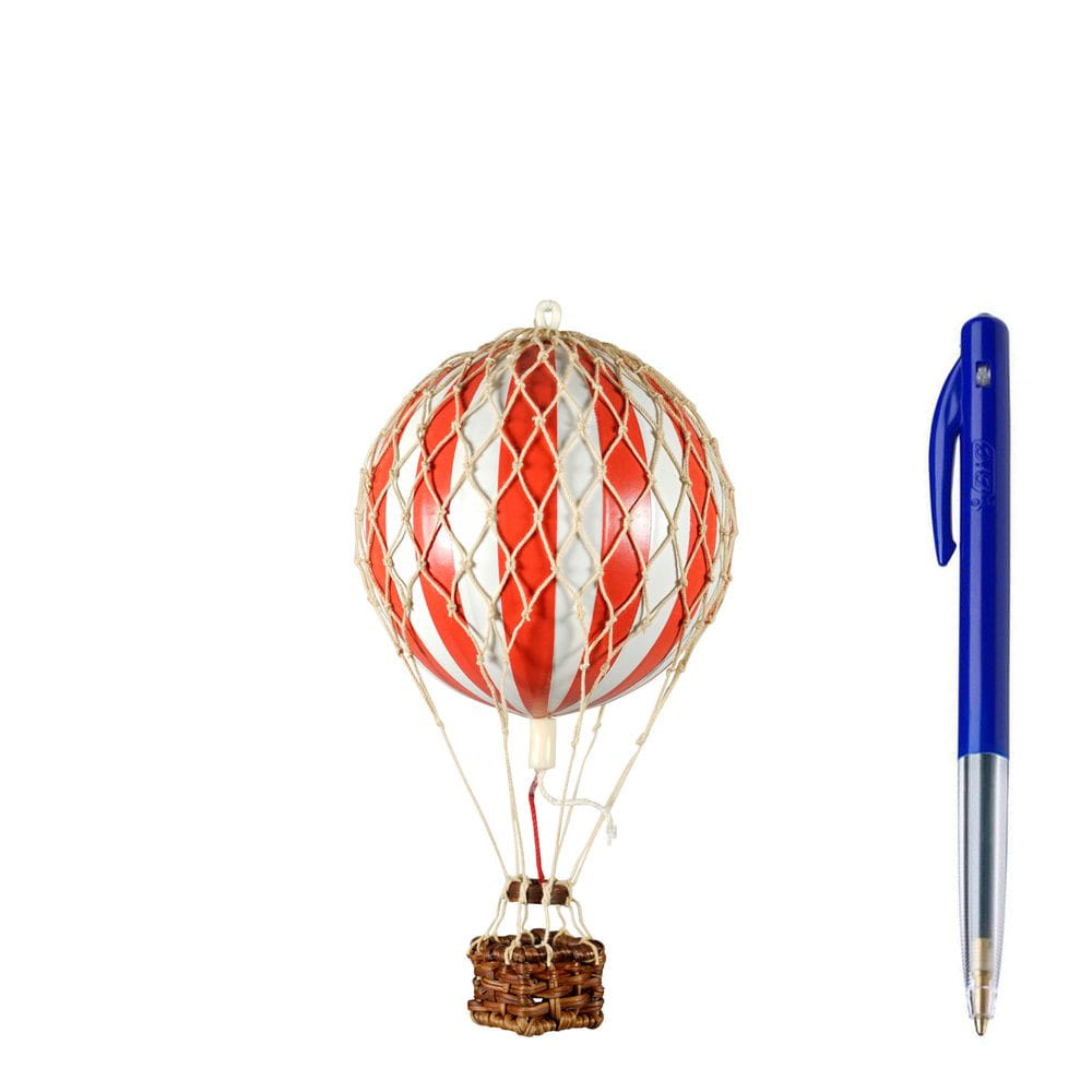 [product_category]-Authentic Models Floating The Skies Balloon Model, Red/White, ø 8.5 Cm-Authentic Models-781934586692-AP160RW-AUT-8