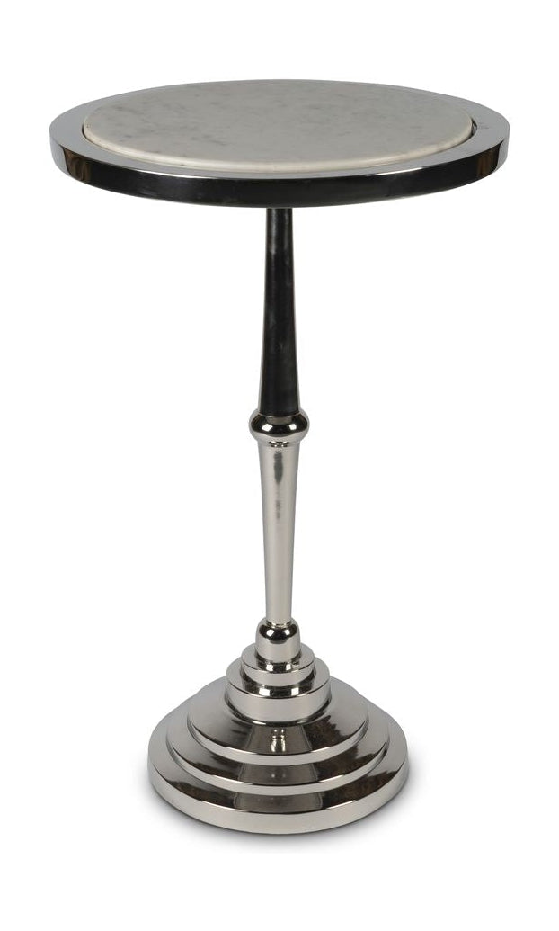 [product_category]-Authentic Models Martini Table øx H 35.5x55.5 Cm, White-Authentic Models-781934586210-MF408W-AUT-1
