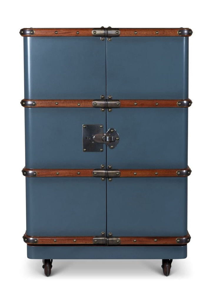 [product_category]-Authentic Models Polo Club Travel Suitcase Cabinet Bar, Petrol-Authentic Models-781934585862-MF114P-AUT-7