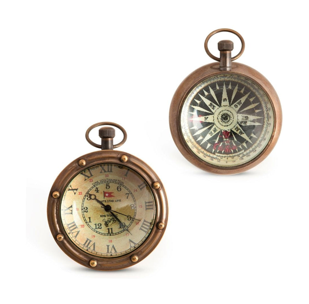 [product_category]-Authentic Models Porthole Eye Of Time Watch, Bronzed-Authentic Models-781934571889-SC055-AUT-1