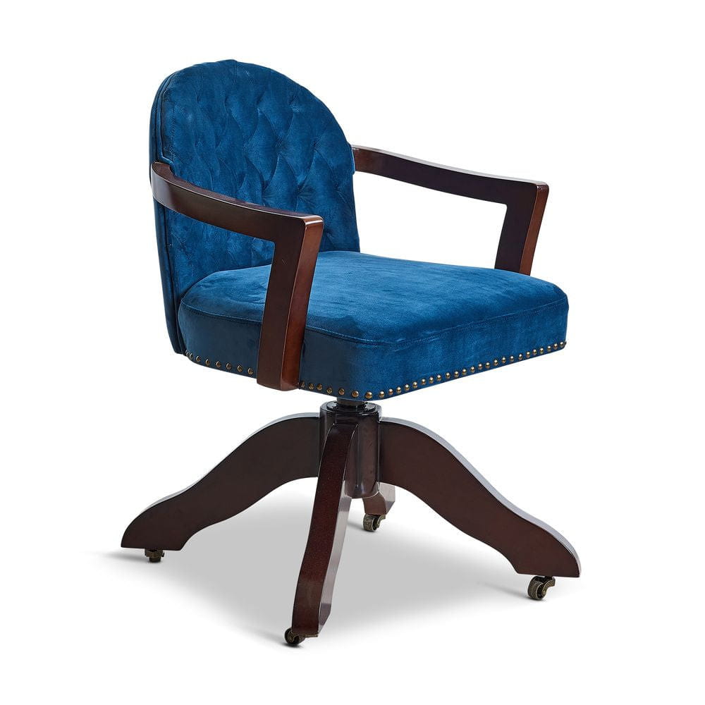 [product_category]-Authentic Models Senator Desk Chair, Blue-Authentic Models-781934586463-MF403B-AUT-4