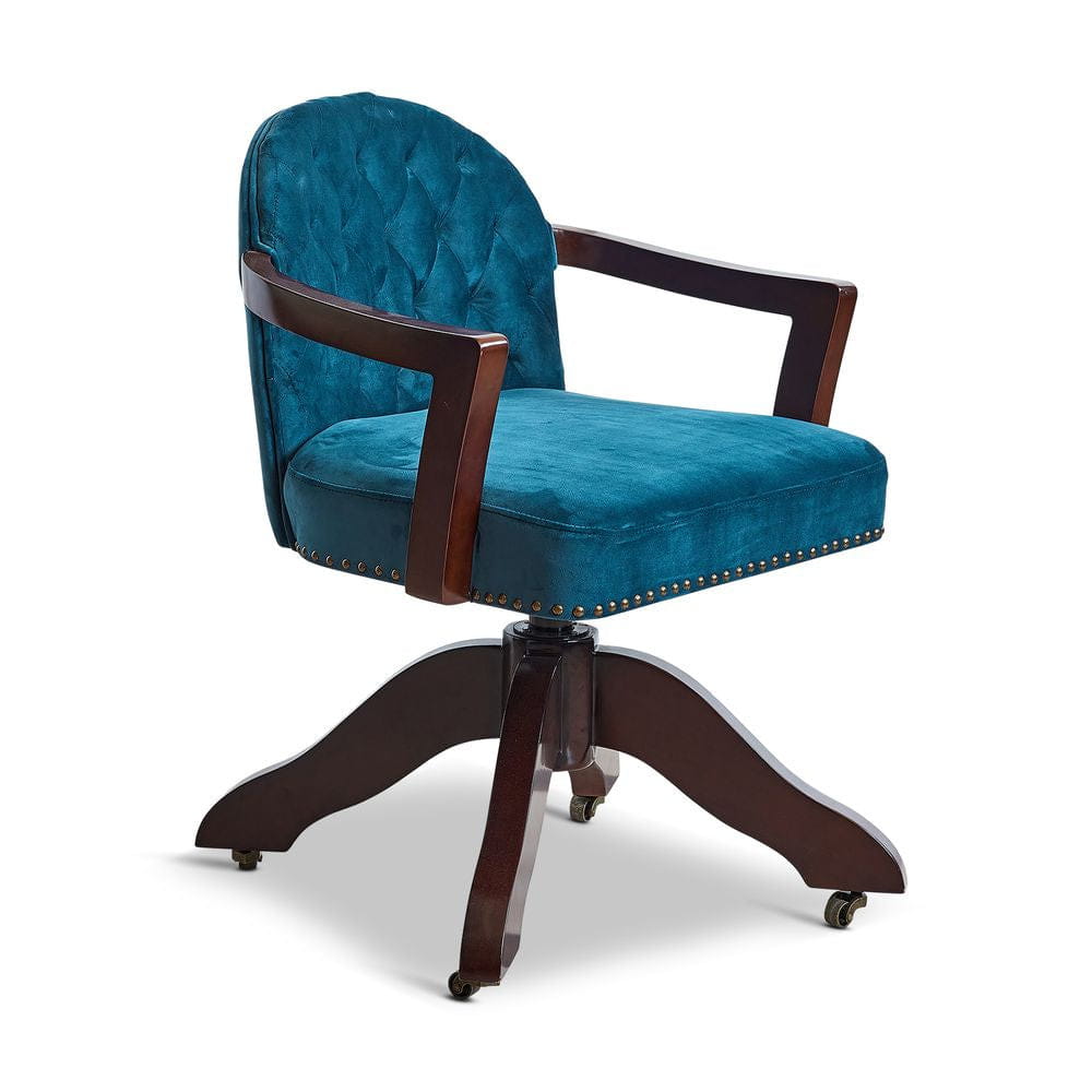 [product_category]-Authentic Models Senator Desk Chair, Green-Authentic Models-781934586470-MF403G-AUT-4