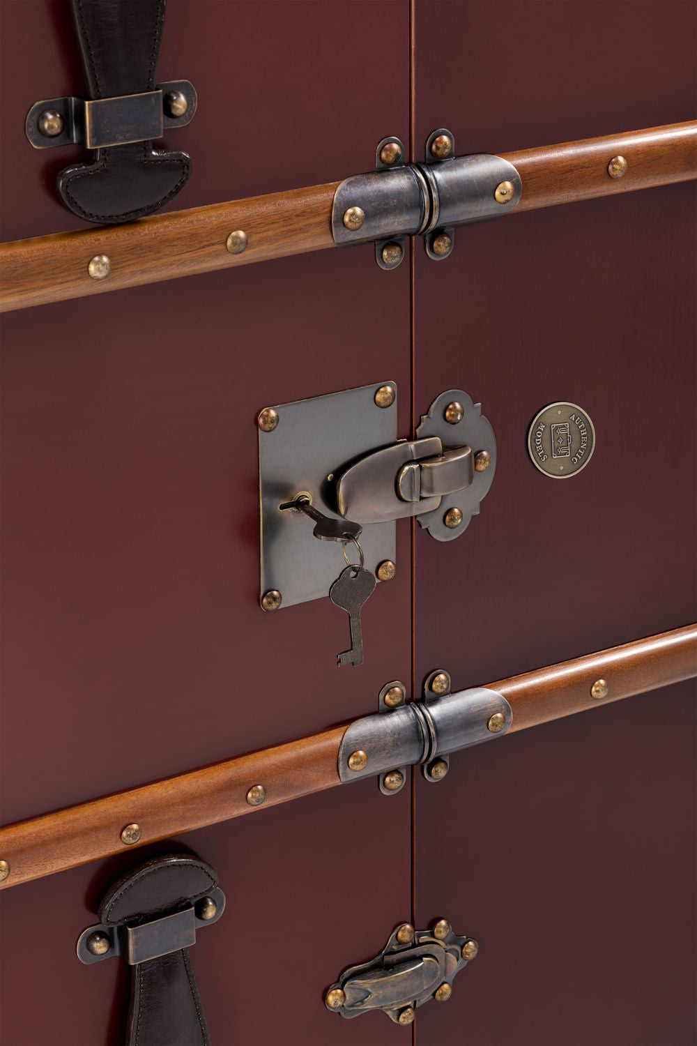 [product_category]-Authentic Models Stateroom Cabinet Case, Burgundy-Authentic Models-781934584995-MF078Y-AUT-4
