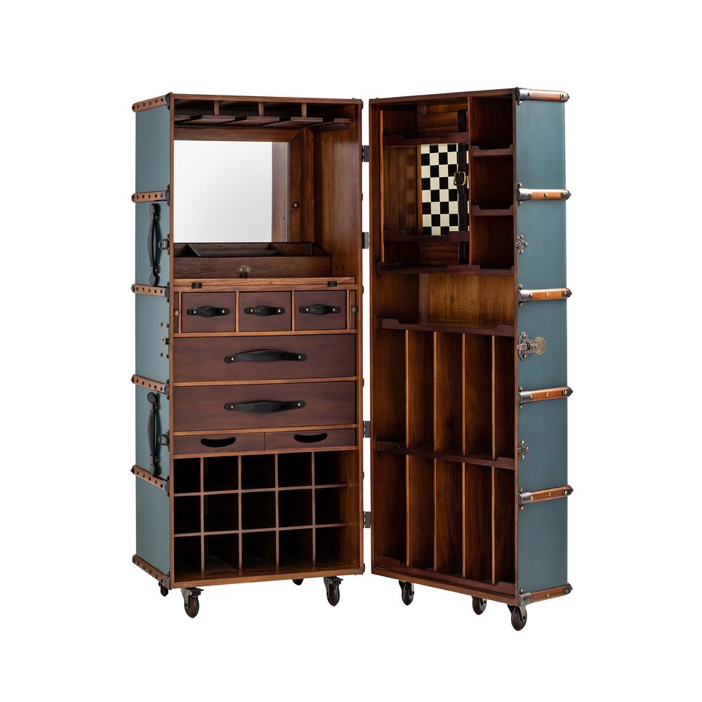 [product_category]-Authentic Models Stateroom Cabinet Case, Petrol-Authentic Models-781934585008-MF078P-AUT-3