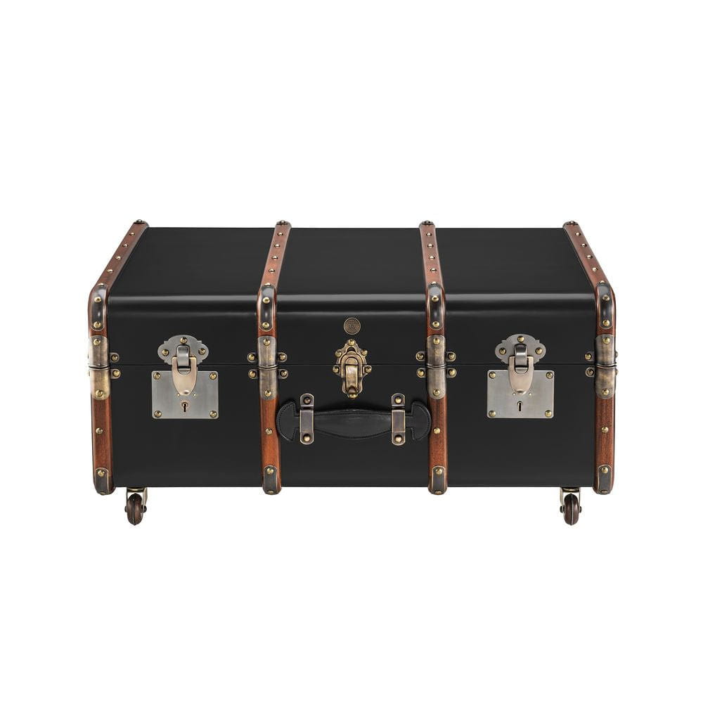 [product_category]-Authentic Models Stateroom Trunk Coffee Table, Black-Authentic Models-781934570172-MF040B-AUT-12